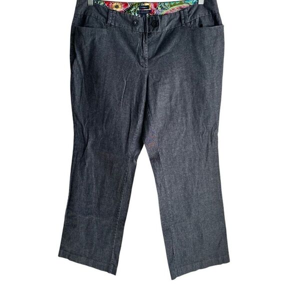 Tommy Hilfiger Blue Cotton Denim Jeans Women Plus Size 16 Casual Reade Pant - Picture 1 of 11